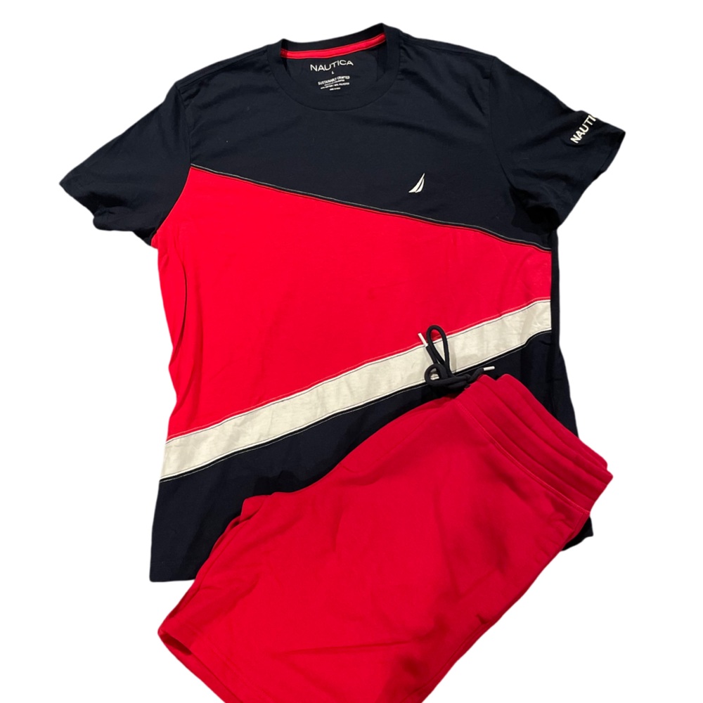 Nautica Shirt And Short Set